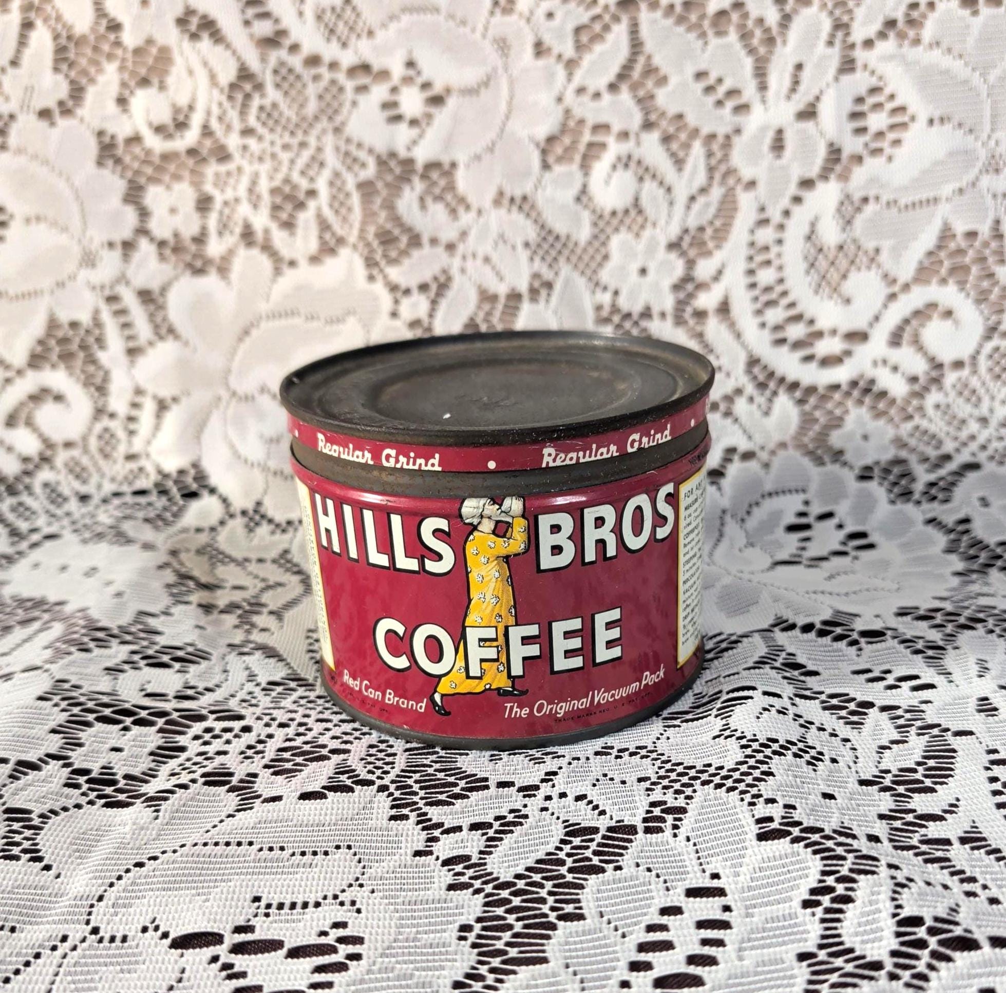 Vintage hills brothers coffee cans - Etsy 日本
