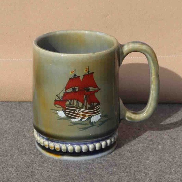 Tall Ship Mug Etsy