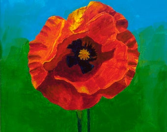 poppy print