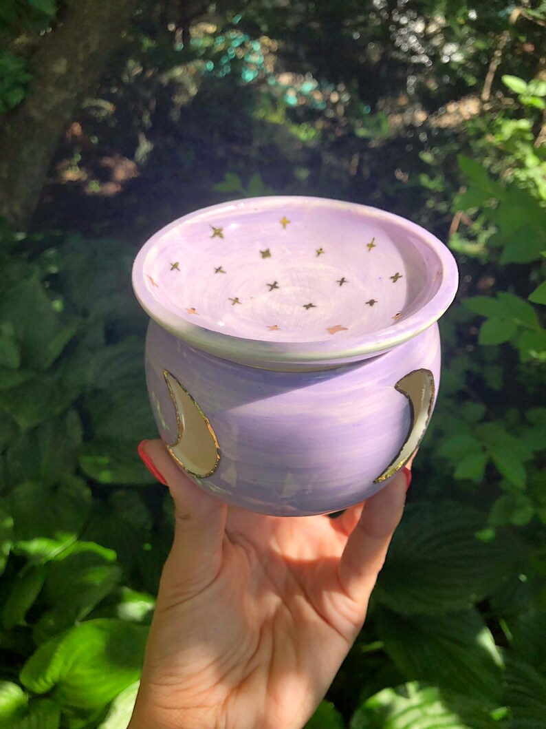 luminary Handmade ceramic lantern oil warmer oil diffuser