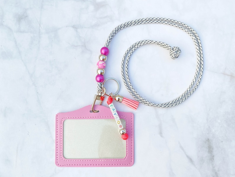 ID Badge Holder: Varieties colors ID Badge Holder for student ID, teacher ID, drivers license, security guard, key card, nurse, etc.