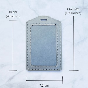 ID Badge Holder: Varieties colors ID Badge Holder for student ID, teacher ID, drivers license, security guard, key card, nurse, etc.