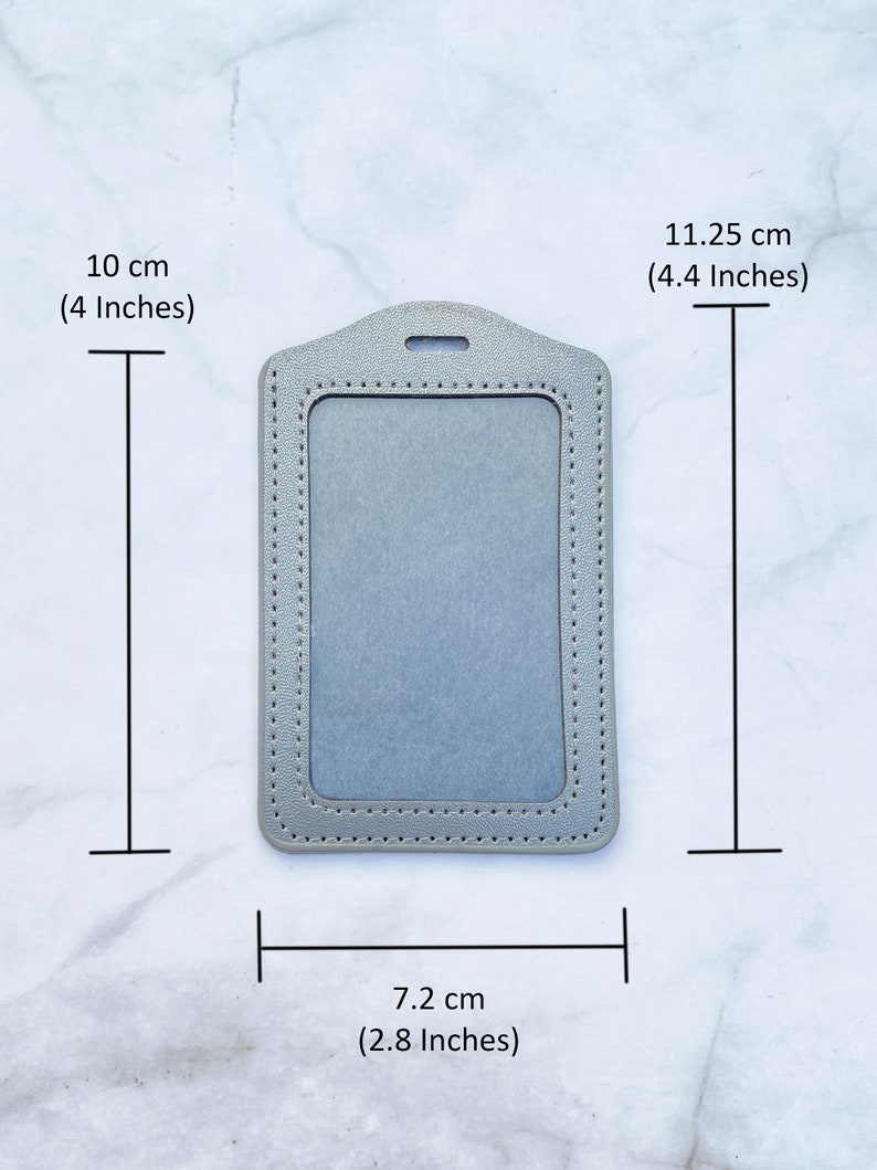 ID Badge Holder: Varieties colors ID Badge Holder for student ID, teacher ID, drivers license, security guard, key card, nurse, etc.