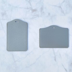 ID Badge Holder: Varieties colors ID Badge Holder for student ID, teacher ID, drivers license, security guard, key card, nurse, etc.