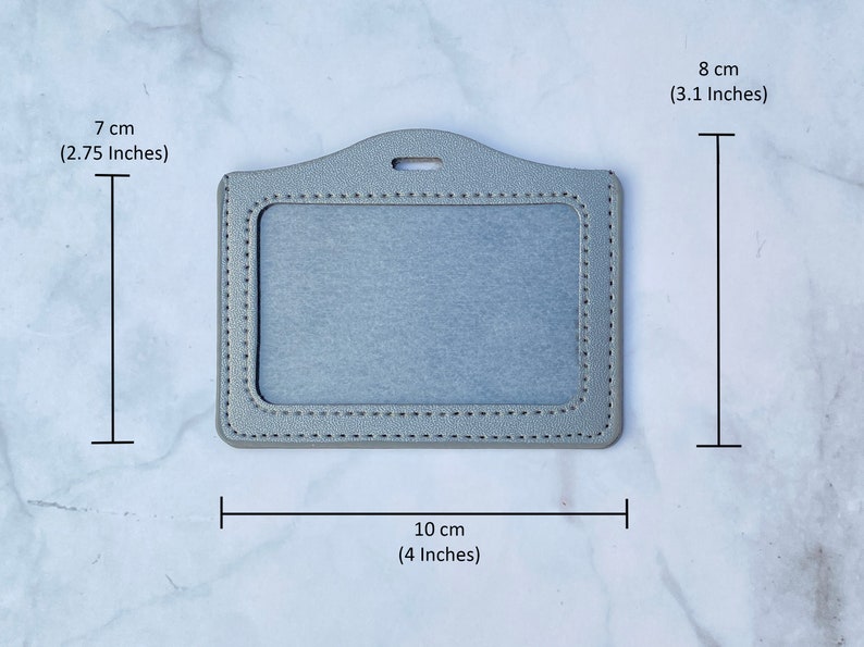 ID Badge Holder: Varieties colors ID Badge Holder for student ID, teacher ID, drivers license, security guard, key card, nurse, etc.