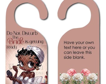 Bride Betty Door Knob Decor | Wedding Decor | Bridal Party | Wedding Planner