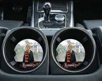 Wizard / Witch Car Coasters | Sandstone or Neoprene (Set of 2)
