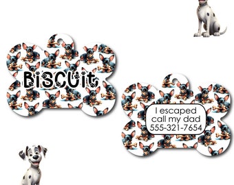 Custom Dog Tag | Two Sided, Lightweight Aluminum, MinPin