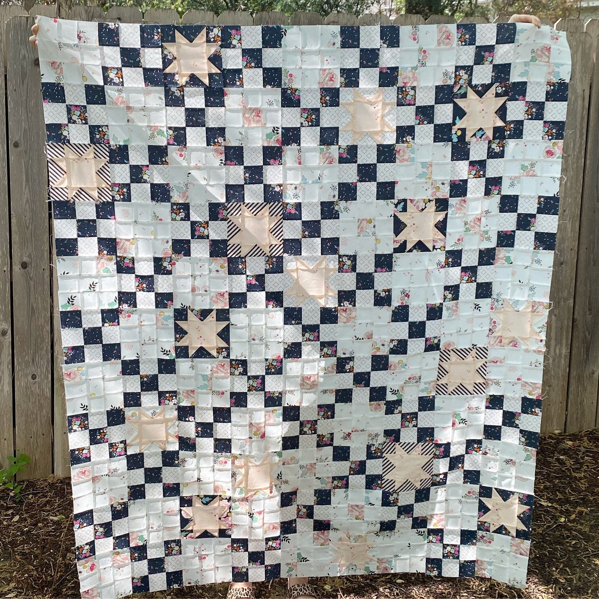 Quilt Top Kit Then Came June's Campfire Glow in Idyllic Etsy