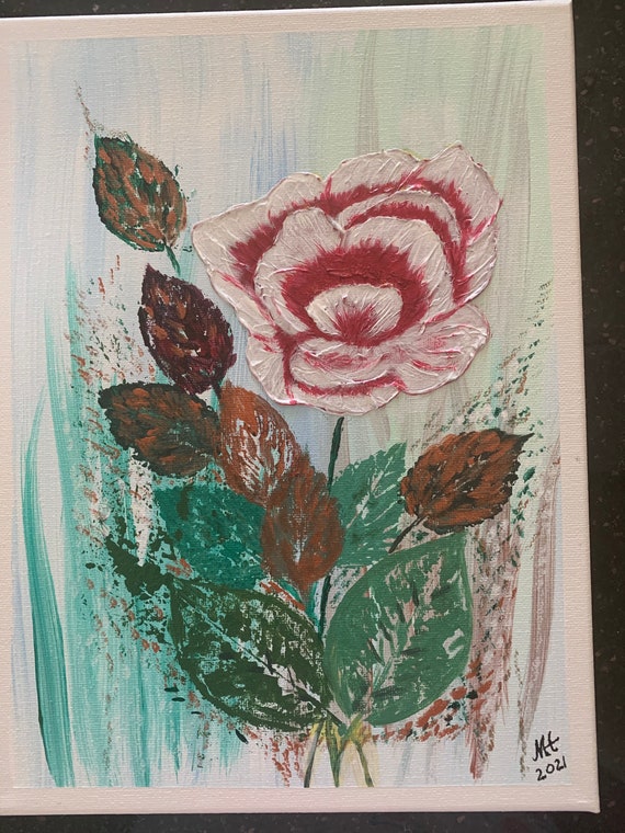 Summer time painting on canvas | Etsy