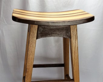 Curved Seat Bar Stools