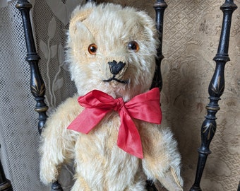 Vieux ours en peluche irlandais doux et blond, 30 cm (12 po.)