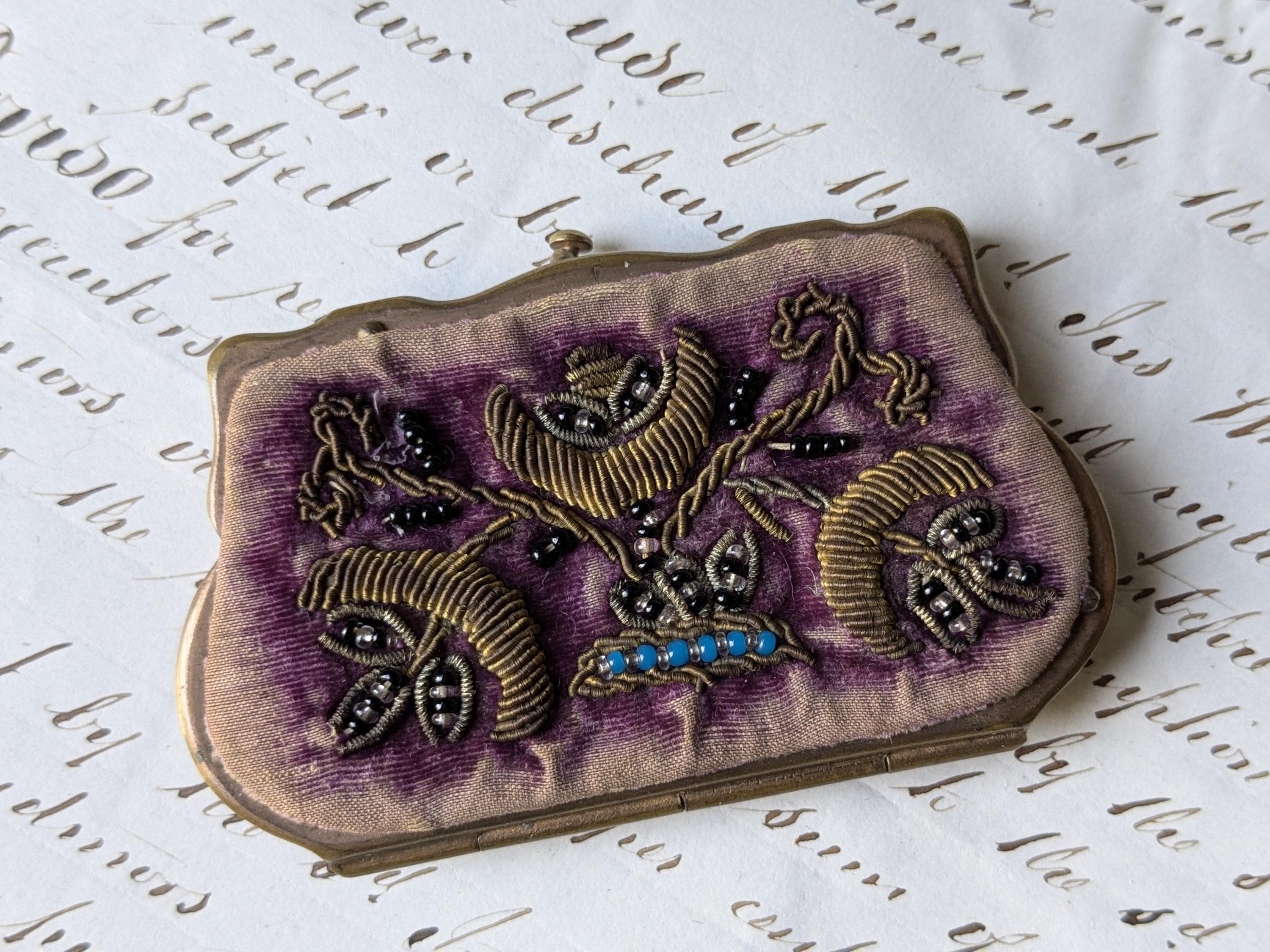 1920s antique wallet - Etsy 日本