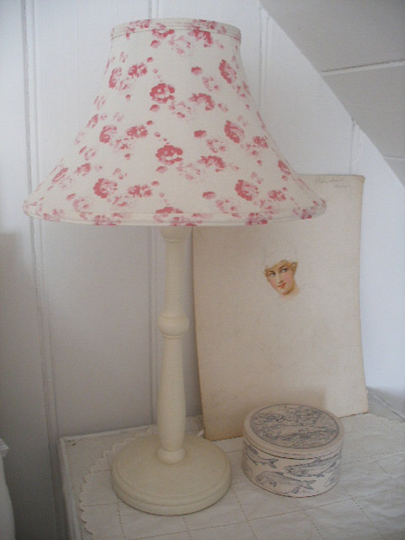 vintage style faded roses fabric per metre COTTON Small Faded Roses