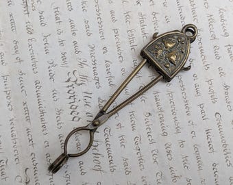 Victorian skirt lifter, antique hem lifter