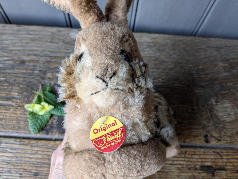 Steiff Brown Rabbit Vintage Steiff Duerer Rabbit With Tags - Etsy