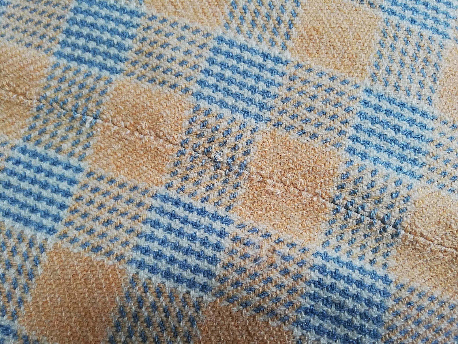 Antique Welsh Narrow Loom Wool Blanket Carthen Etsy UK