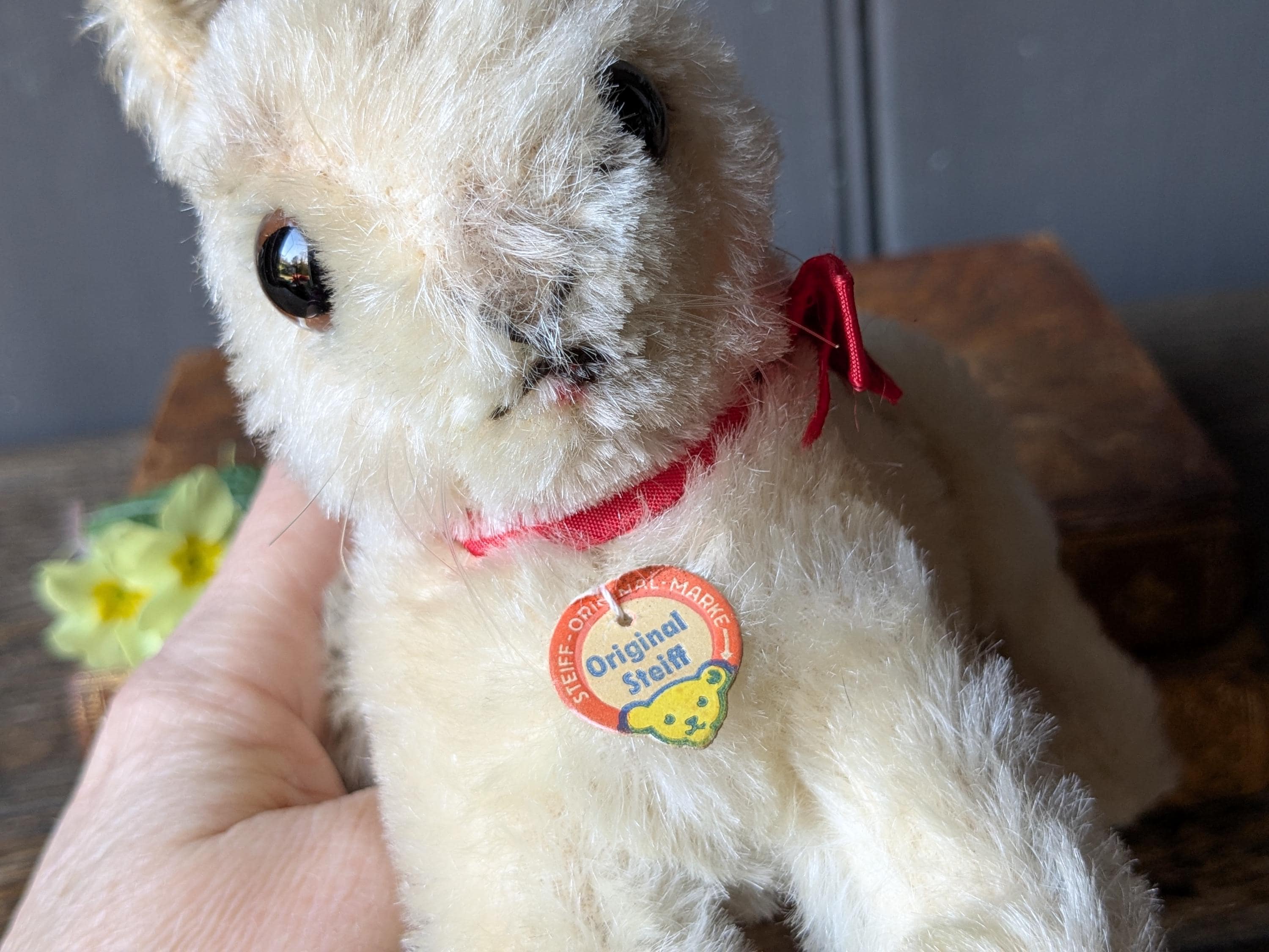 Early Steiff Rabbit Vintage Steiff Rabbit With Tags - Etsy