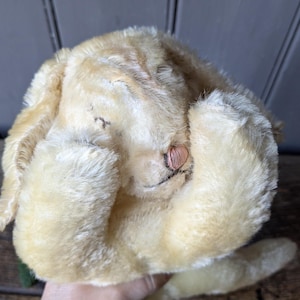 Sleeping Vintage Steiff Bunny - Etsy