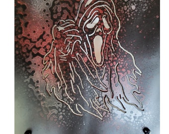 Scream Ghost Face PVC Sign