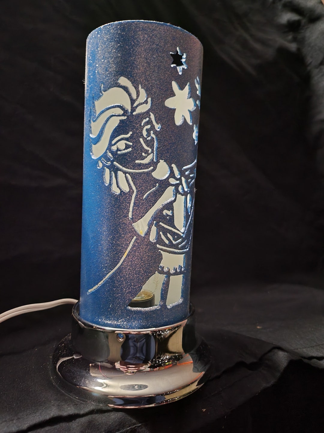 Elsa Frozen PVC Pipe Lamp Etsy