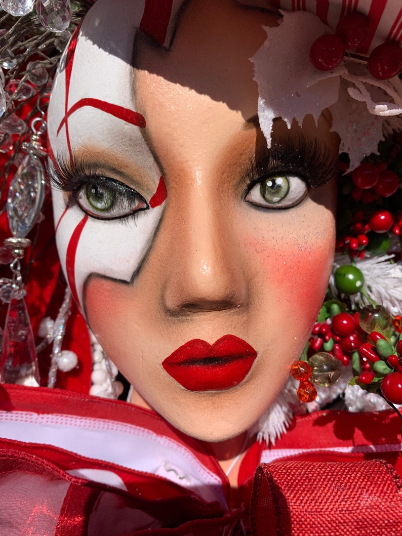 Christmas Mannequin Head Design Luxury Christmas Design Etsy