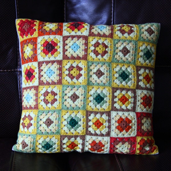 Crochet Cushion Cover