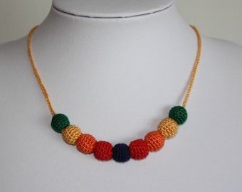 Crochet Beads Necklace