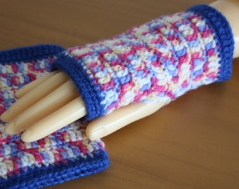 Crochet Fingerless Gloves