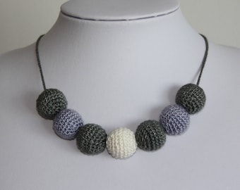 Crochet Beads Necklace