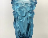 Glamorous Art Deco Nude Decor Alexandrite Glass Large Vase 1930 39 H. Hoffmann