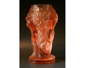 Glamorous Art Deco Nude Figural Glass Vase 1930 39 H. Hoffmann
