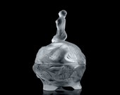 Art Deco 1930 39 Glass Bowl Trinket Jewelry Box H. Hoffmann