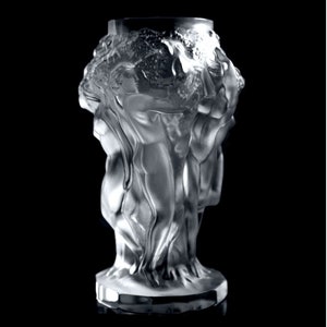 Art Deco Glass Vase - Etsy