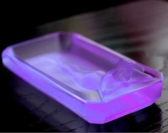 Alexandrite Glass Bowl • Art Deco 1930&#39; H.Hoffmann • Jewelry Art Deco Bowl