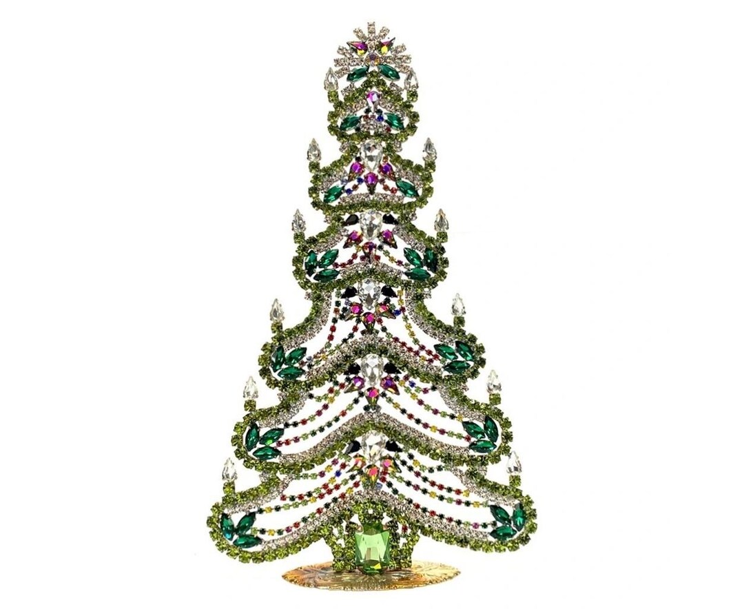 特大 チェコラインストーン クリスマスツリー 特大 チェコラインストーン クリスマスツリー