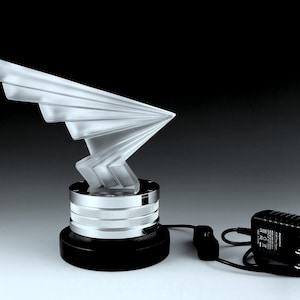 illuminated Base & Hood Ornament For Cars | Hood Ornament For Cars | Radiator Cap | Rat Rod Hood Ornament | Car Parts | Car Accessories
