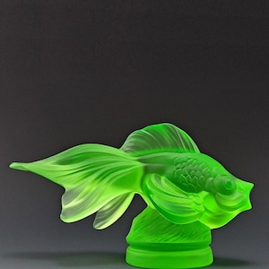 Lalique Glass Fish - Etsy