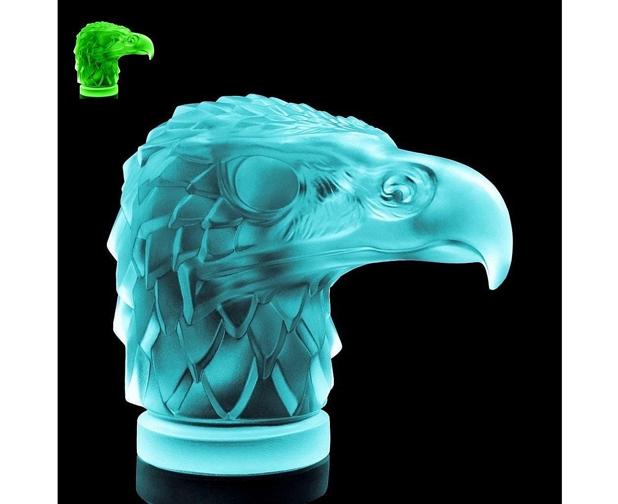 Lalique Blue Bird - Etsy