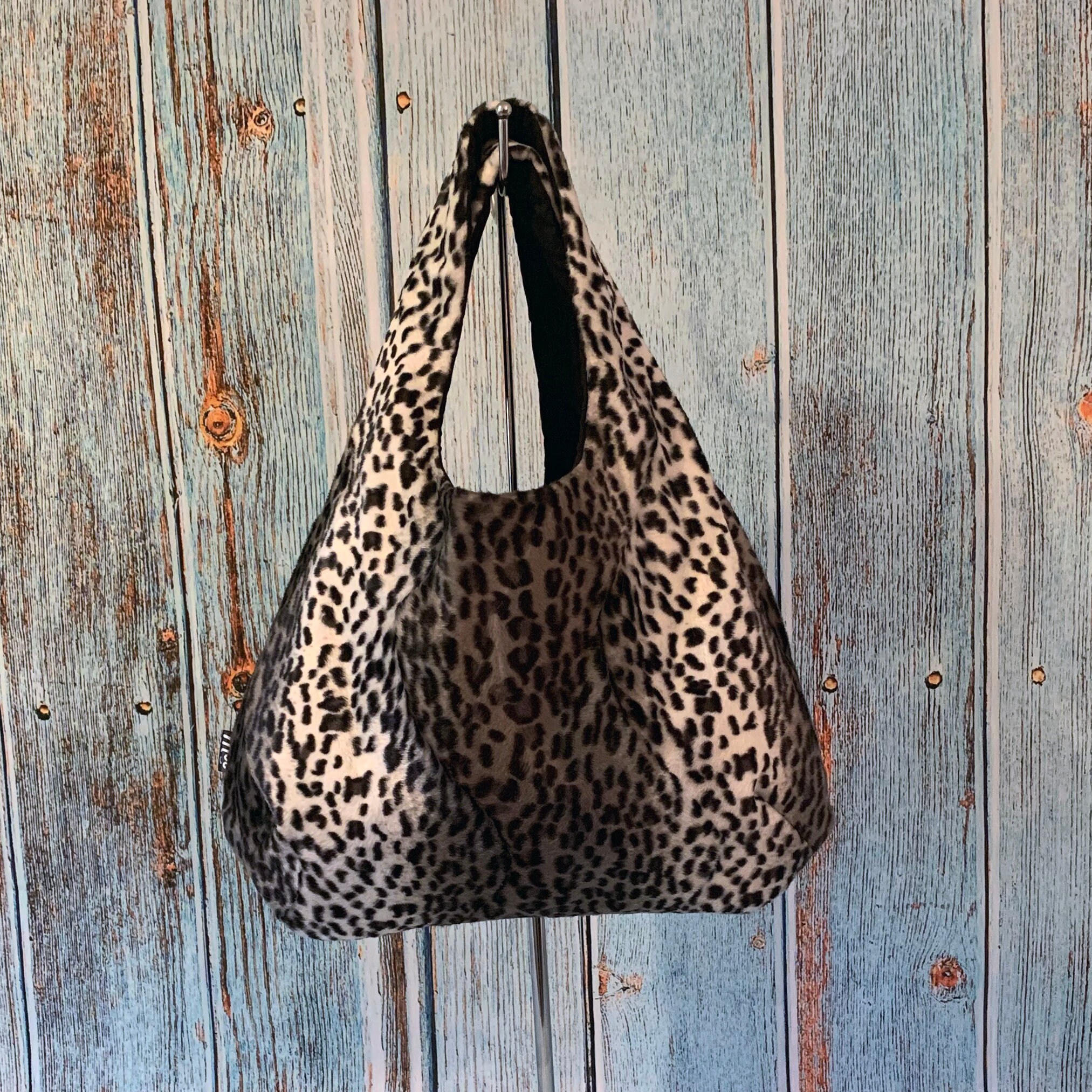 Heesch Tote Bag Leopard Hobo Bag Cheetah Print Hippie Bag Fabric Shopping  Bag Cloth Purse for Women