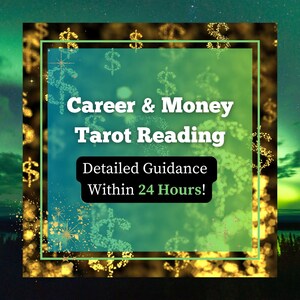 Career & Money Tarot Reading | Detailed Psychic Tarot Reading with 24 Hour Delivery