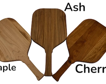 Pickleball paddle shaped Cheese board platter Charcuterie board