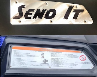 Honda Talon SEND IT Dash Plate