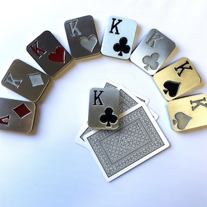 King Poker Card Guard Protector with Storage Bag