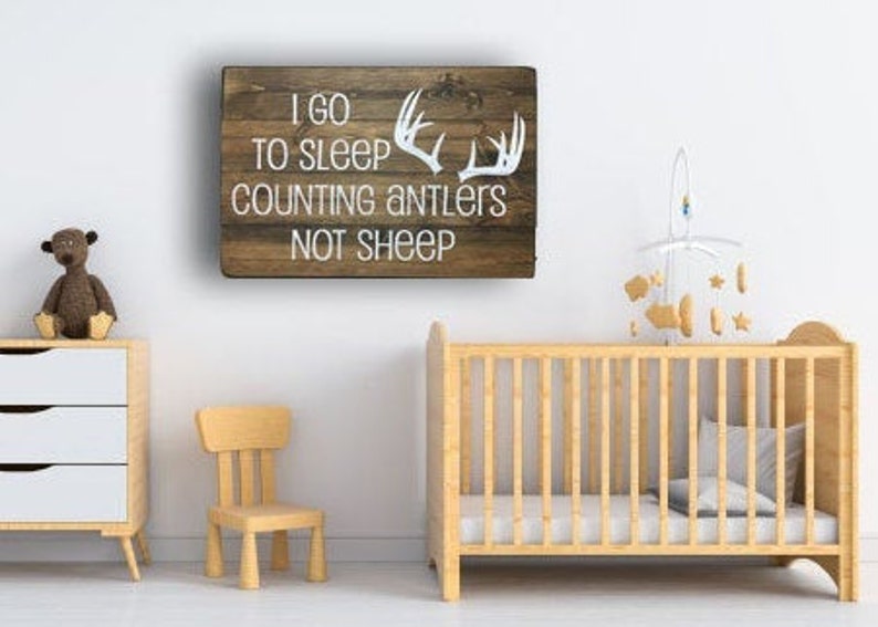 Woodland Nursery Decor Rustic Wood Woodland Nursery Etsy