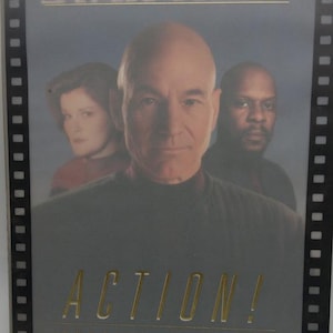 Terry erdmann action! box star trek.277pages with photos. hard cover 1998