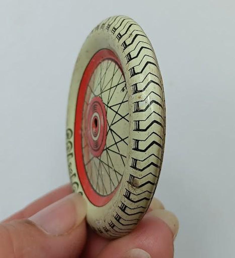 Buvard Publicitaire Dunlop - Pneus Cord Et Bandages Pleins - Vintage Circa 1950