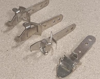 Replacement vintage toy train couplers ives.  set of four.
