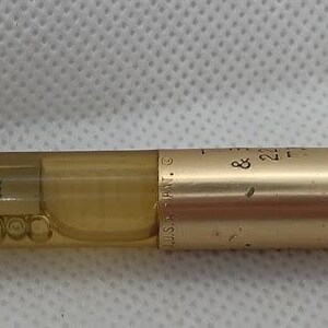 1950's floaty pencil with advertising. trailmobile secretary pen co. for trailer sales & equipment. toledo.
