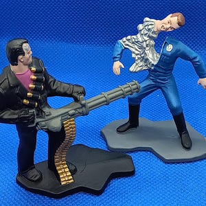 Terminator t800 & t1000 1994 kenner action masters interlocking diecast figures sealed in bubble packet see pictures.